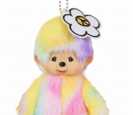 カエチッチ パステルレインボー キーチェーン